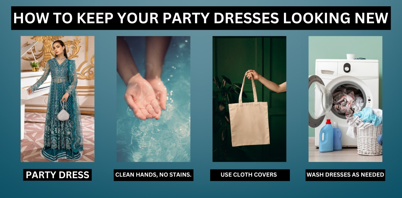 How to Keep Party Dresses Look New